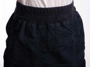 Ruched Midnight Blue Skirt Ruched Midnight Blue Skirt