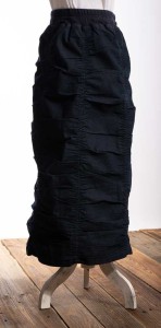 Ruched Midnight Blue Skirt Ruched Midnight Blue Skirt