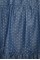 Mädchenstufenrock blau mit weissen Punkten
