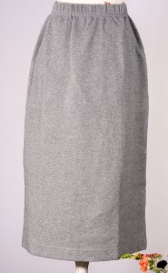 Sweat Skirt Gray